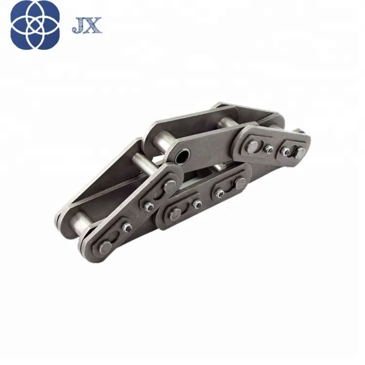 M112 Metric conveyor chain with Flight attachment