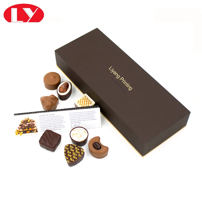 Gift Paper 12 Chocolates Box with Divider