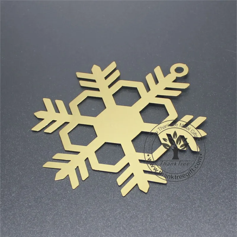 
Gold Buy Hot Snowflake Decorative Custom Handicraft Metal Flake Supplier in China 