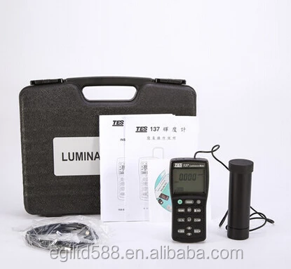 TES-137 Luminance Meter Dual Display, 4-Digit LCD TES137