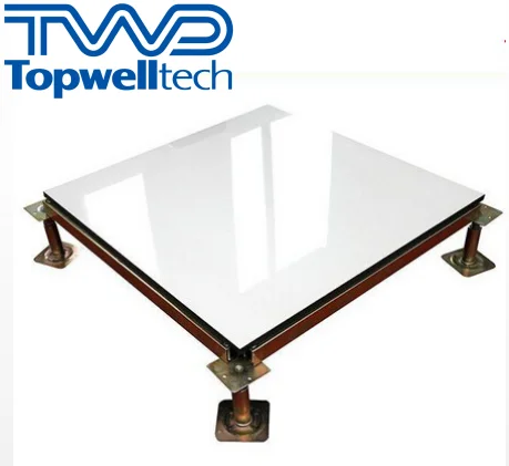 
China Manufacturer Anti-Static Ceramic Raised Access Floor HPL Covering Anti-Static Data Raised Floor For Data Center 