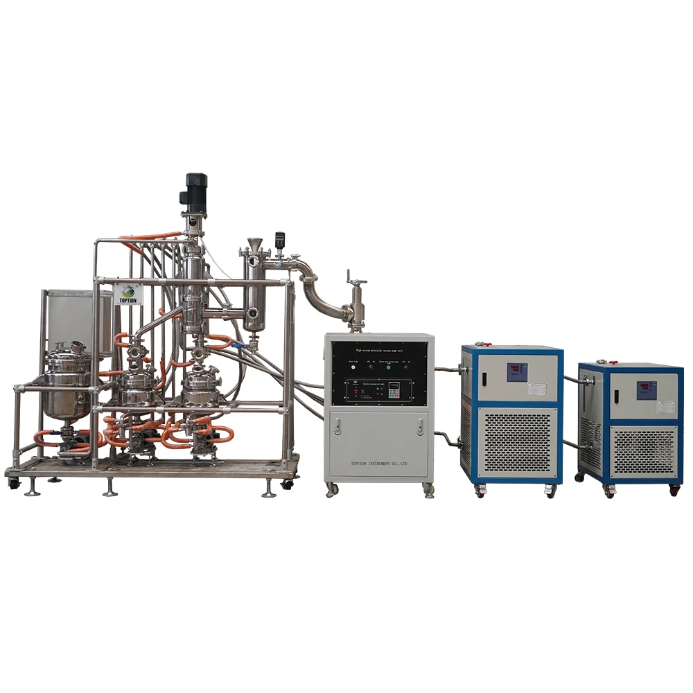 Система контроля температуры охлаждение и нагрев циркулятора HR -25C ~ 200C для стеклянного реактора, нолекулярная Дистилляция