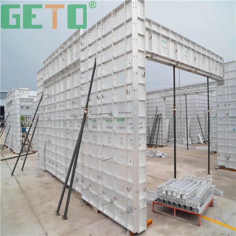 Lightweight Energy Saving Concrete Molds in Ghana with Building Metal Materials Casting Concrete Building Construction 6061-T6