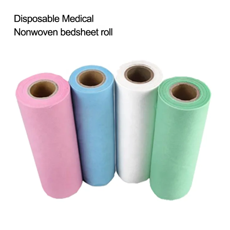 Disposable perforated non woven bed sheet roll PP non woven rolls spunbond wholesale biodegradable non woven fabric material