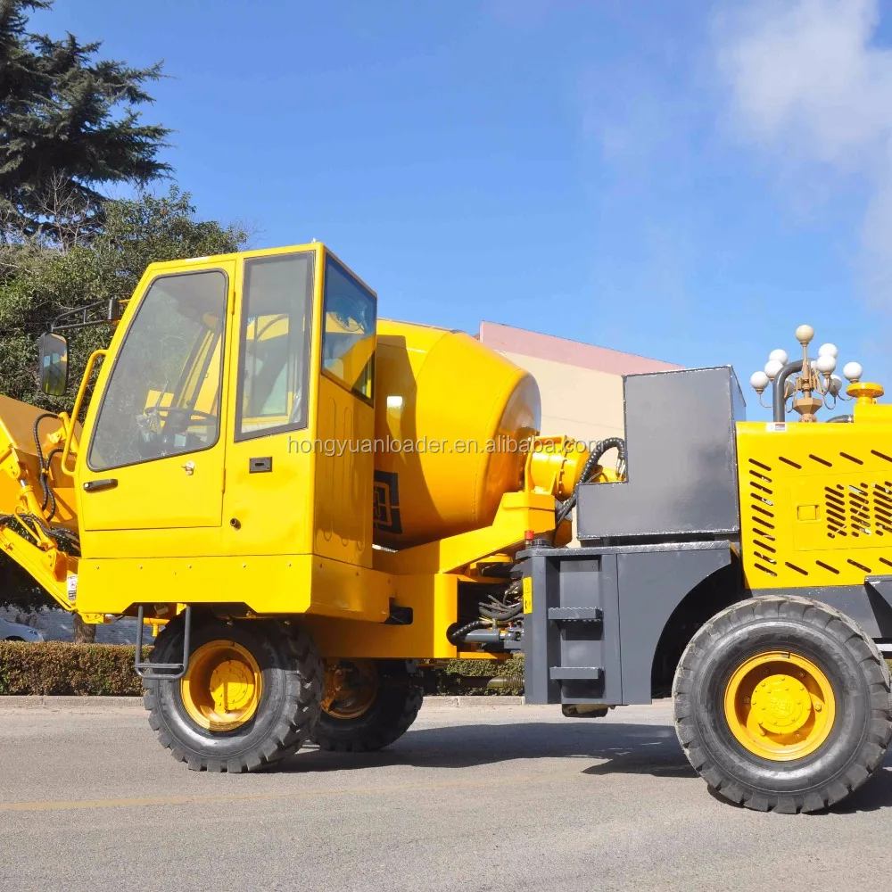 HY160 mini self loading mobile concrete mixer for Vietnam Argentina
