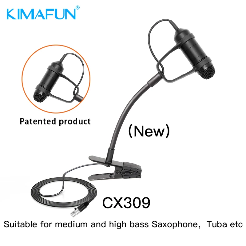 Высокое качество XLR Сделано в Китае однонаправленный конденсаторный микрофон для духовых инструментов CX-309