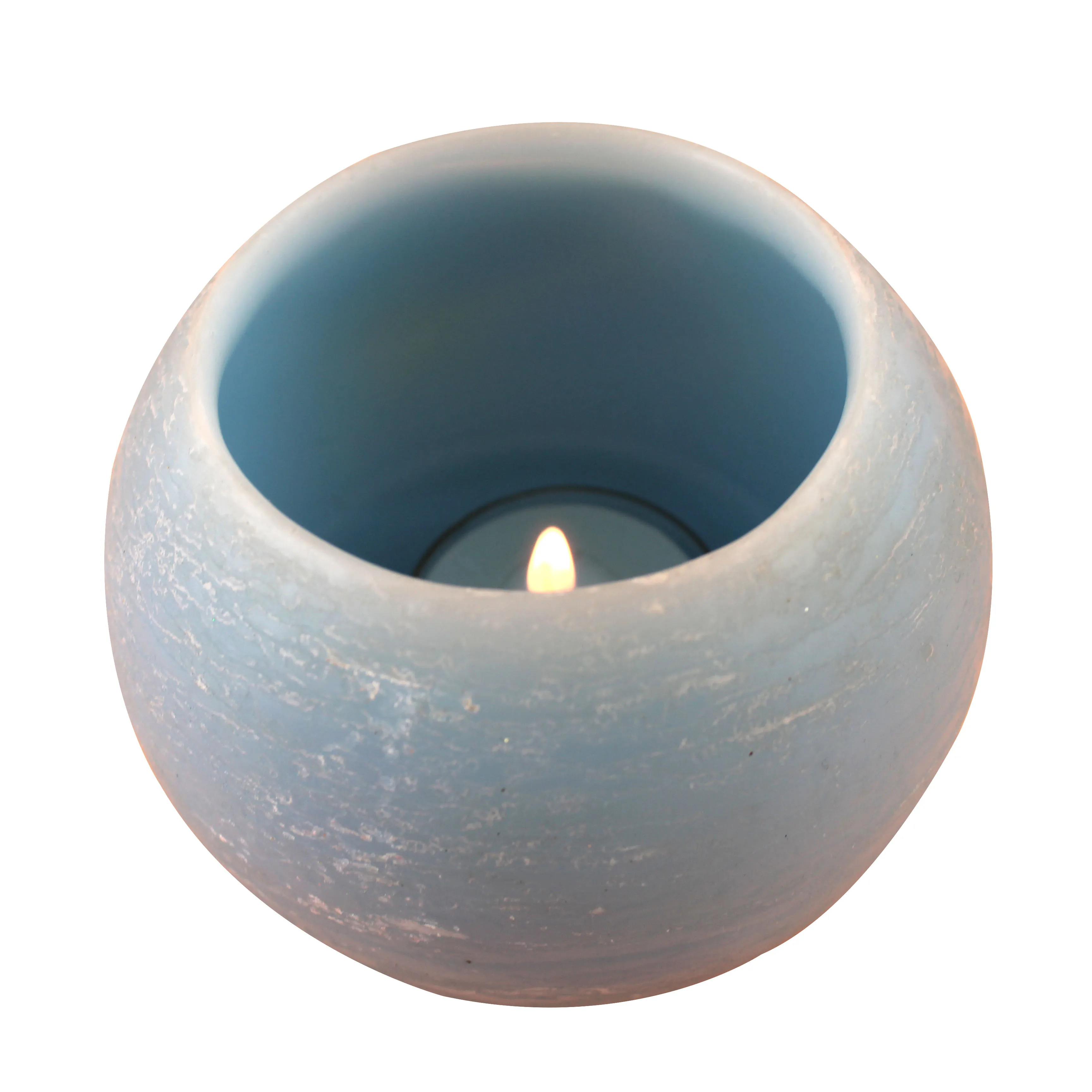 Allite ball shaped bowl candle with modle ww 472