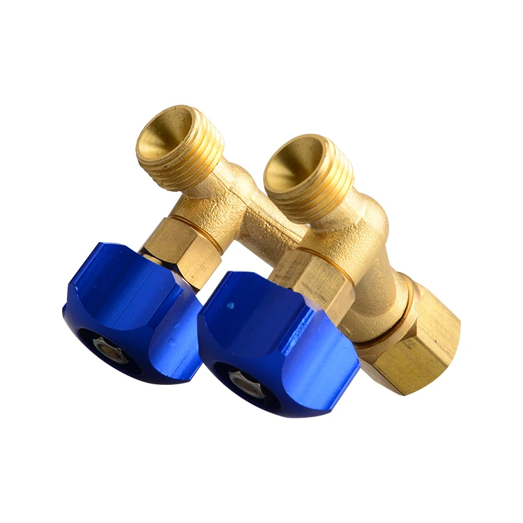 
Wholesale cheap price modern city brass oxygen y connector 
