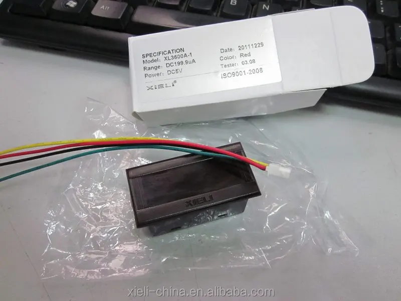xl3600v mini voltmeter LED display