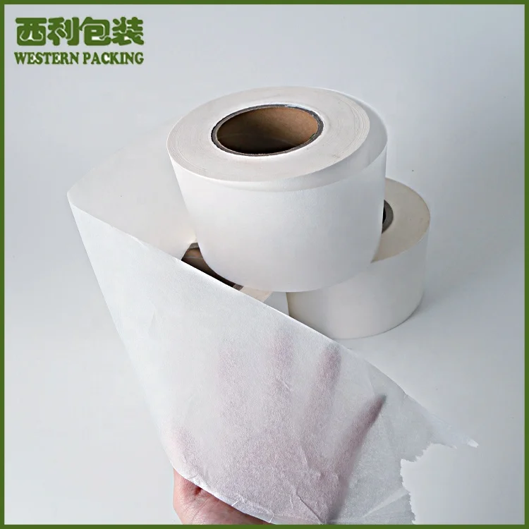 heat seal coffee filter paper teabag sealable filter paper in roll qualitative tea paper filter china