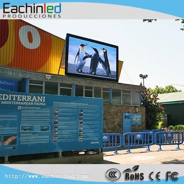 Programmable steel design building facade advertising digital led billboard
