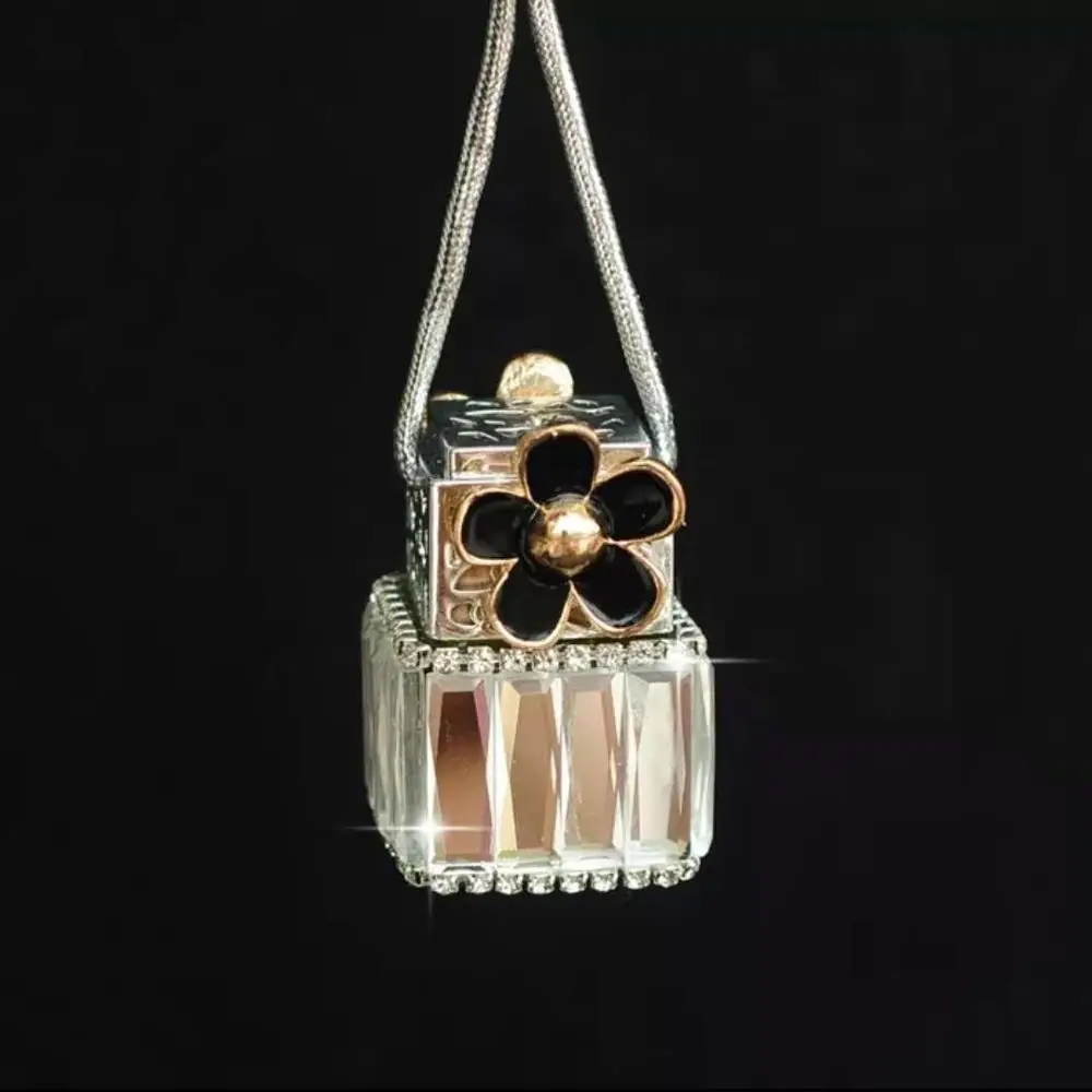 Zou Ju Hua Car Perfume Bottle for Essential Oils Air Freshener Auto Pendant Ornament Car-styling Perfume Fragrance Accessories