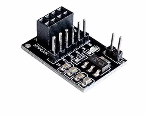 Wireless Module Adapter Board 3.3V Supporting for Smart Car 24L01 Module,intelligent car robot necessary