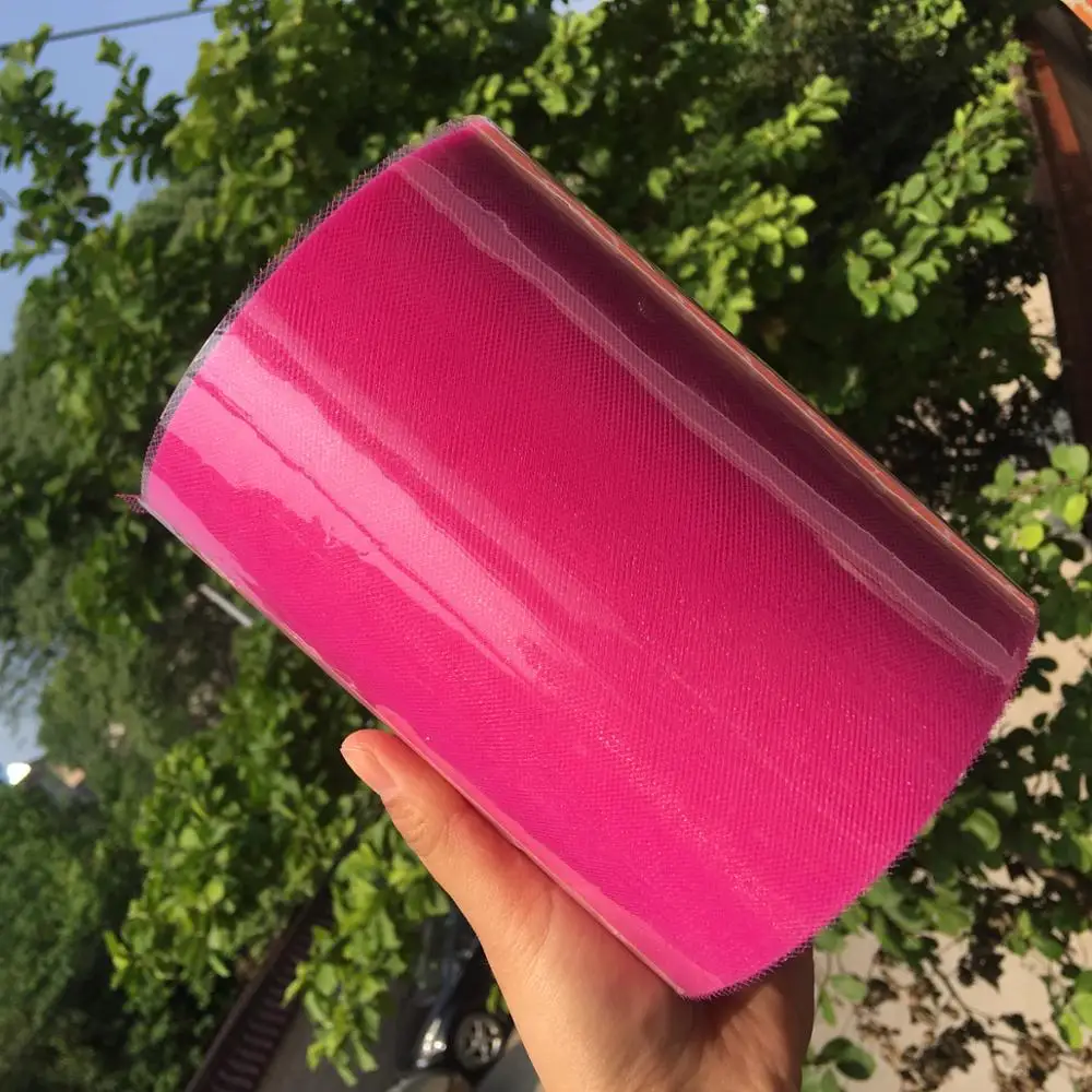 Colorful Tulle Roll 6 Inch for Wedding Decoration
