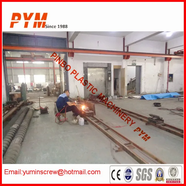 Экструдер одного биметаллические пвх винт баррель