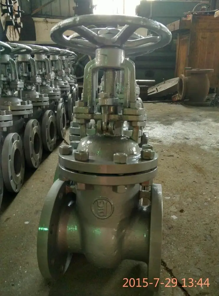flange gate valve  carbon steel    PN16 DN50  (available in stock  34SETS  ) exw price $29.00