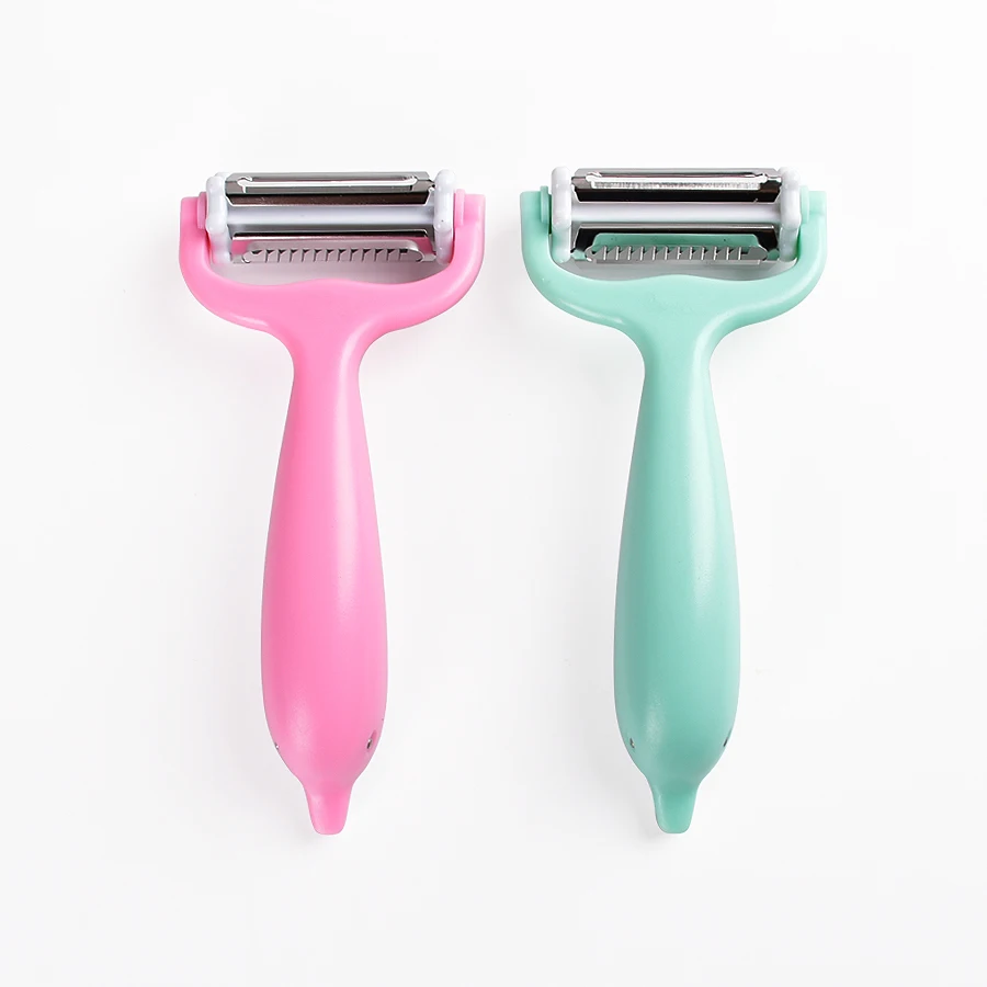 
Walmart best selling dolphin shape potato slicer rotary 3 in 1 peeler 
