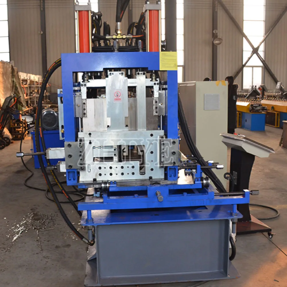 C Z U Purlin Roll Forming Machine C to Z Quick-change Purlin Machine C100-300/Z140-300 Profile C Z Purlin Production Line