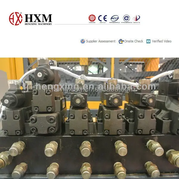 HZY8500 Automatic Hydraulic Cement Concrete brick making machine Siemens motor ,Paver Block Moulding Machine, soil brick machine