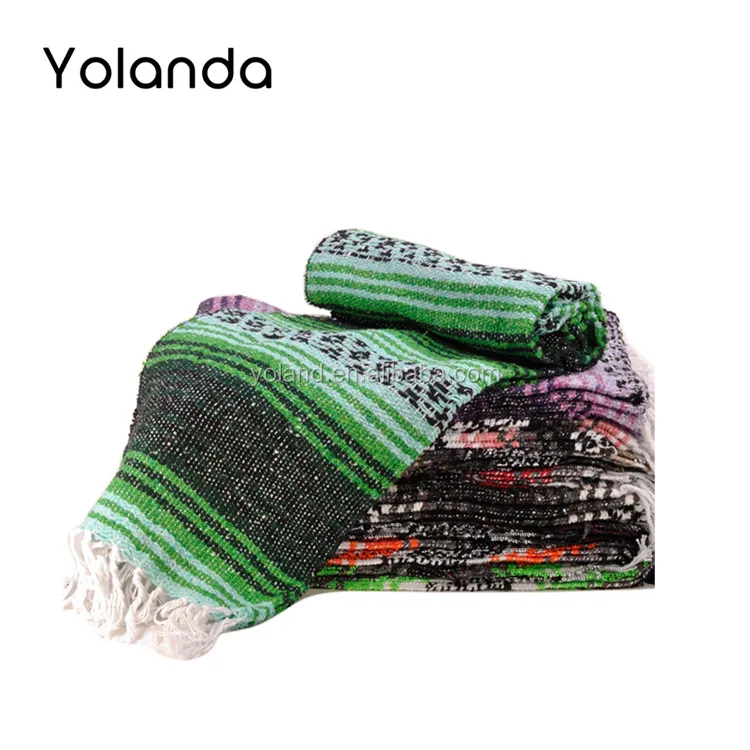 Cheap Super Soft Large Size Mexican Blankets Wholesale