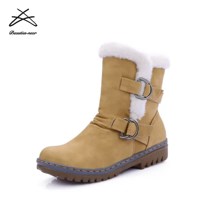 Wholesale good quality cheap winter snow boots women
