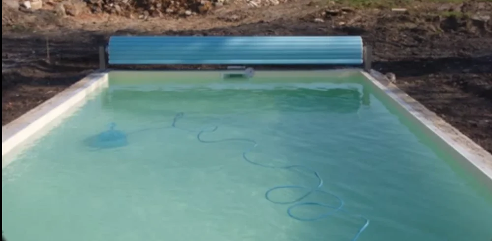 retractable inground swimming pool cover automatic pool cover roller with 12V engine