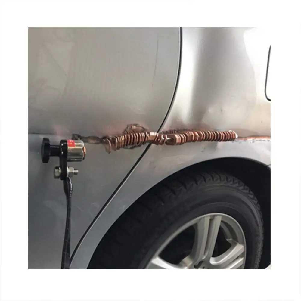 50 PCS/Set Copper coated Stainless steel Dent Pulling Ring Washer For Car Spot Welder Soldering Panel 55.5mm