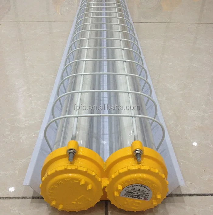 IP65 T8 LED single and double tube 2x9W 2x16W explosion proof lighting fixture