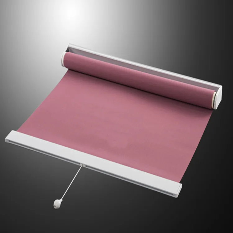 easy control spring roller blinds with sunscreen fire proof fabric