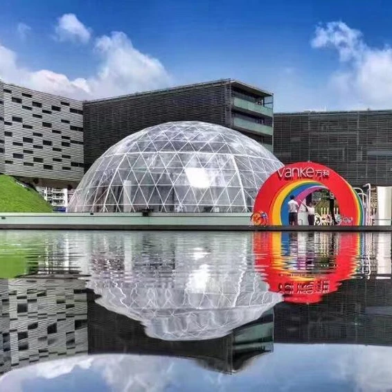 30m dome tent for event,transparent dome for Vanke 32nd Anniversary Celebration dome tent for outdoor party