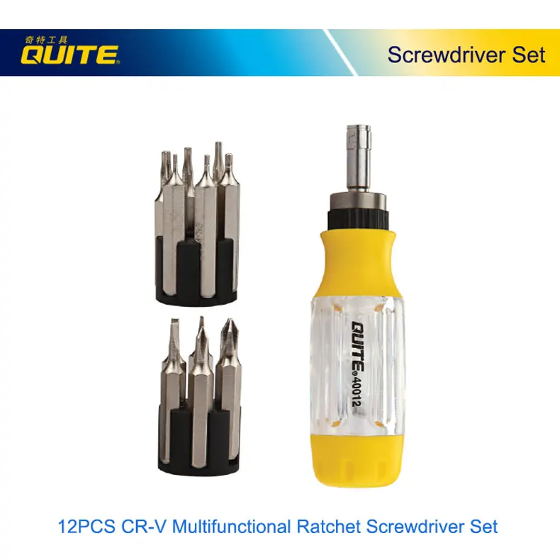 12 шт. мини Wera отвертка с храповым механизмом с несколькими наконечниками