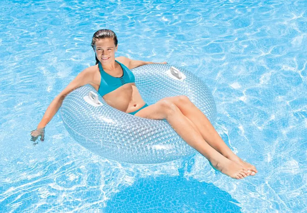 High Quality Large Custom Inflatable Sprinkle Donut Tube Water Pool Toys Float Swim Ring