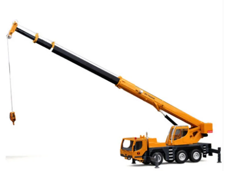 1:50 Free Wheel Diecast Truck-mounted Crane Toy Metal Unisex 220V No Battery 24 Pcs/ctn 3ctns/72pcs Rongheqiang 29*12.5*13.7 *