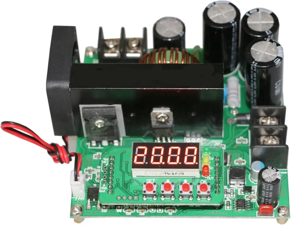 Высокоточный преобразователь постоянного тока B900W с входным напряжением от 8 до 60 в 10-120 В 900 Вт светодиодный контроллер повышающий «сделай сам» трансформатор напряжения модульный регулятор