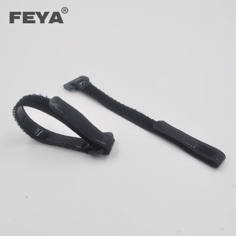 Нейлоновая крепежная лента крючок и петля на одном боковом ремешке с силиконом