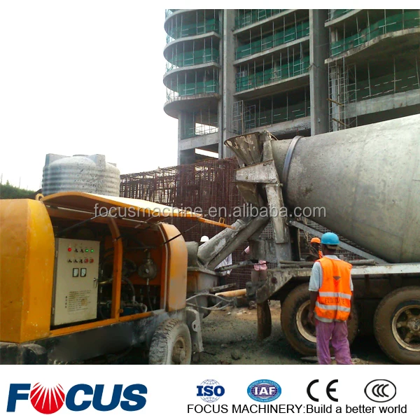 pumps machine HBT25 small concrete pump for sale