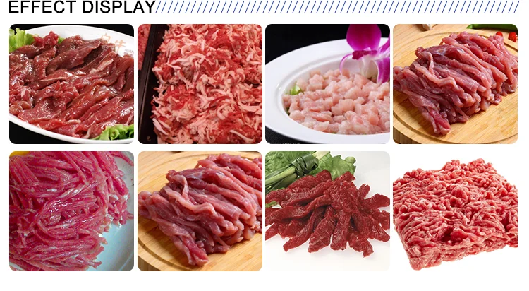 110/220/380V all supported meat cutting machine pork strip cutting machine