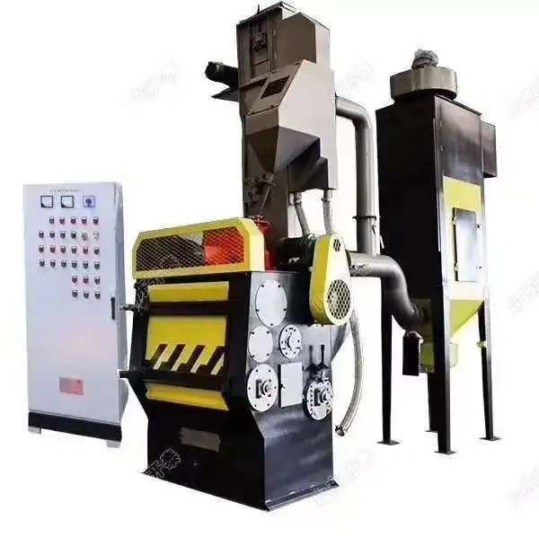 Q32 tumble belt series wheel blasting machine / sand blasters / automatic sand blasting