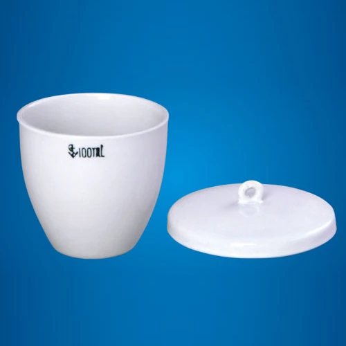 Laboratory Equipment Medium Form Porcelain Crucible C-22 30ml Price