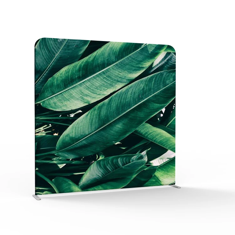 8ft straight tension fabric display photo booth backdrop pillow case