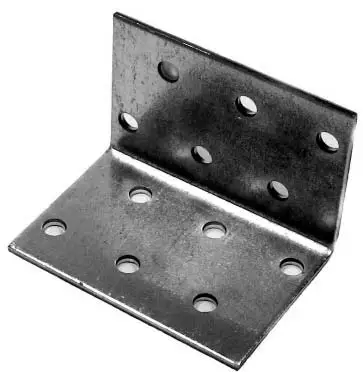 Galvanized hardware aluminum 90 degree wall mountangle bracket