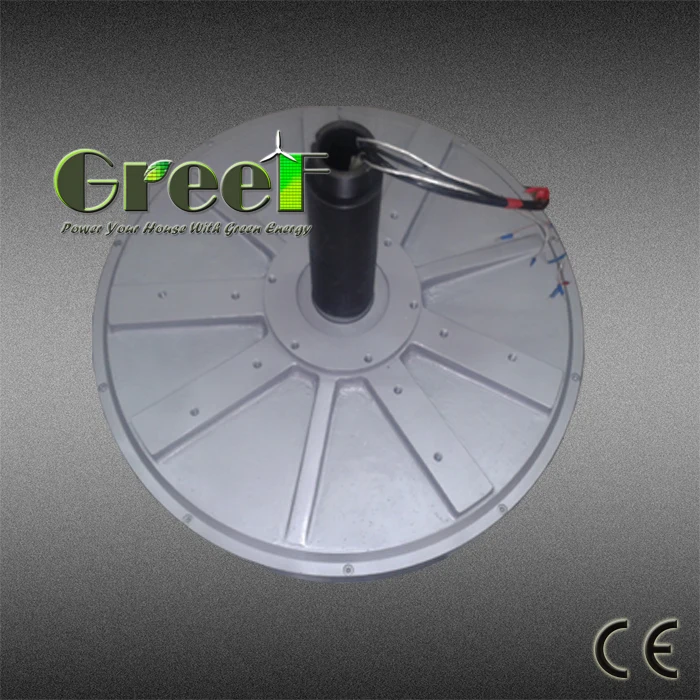 Coreless greef energy permanent magnet generator 5kw