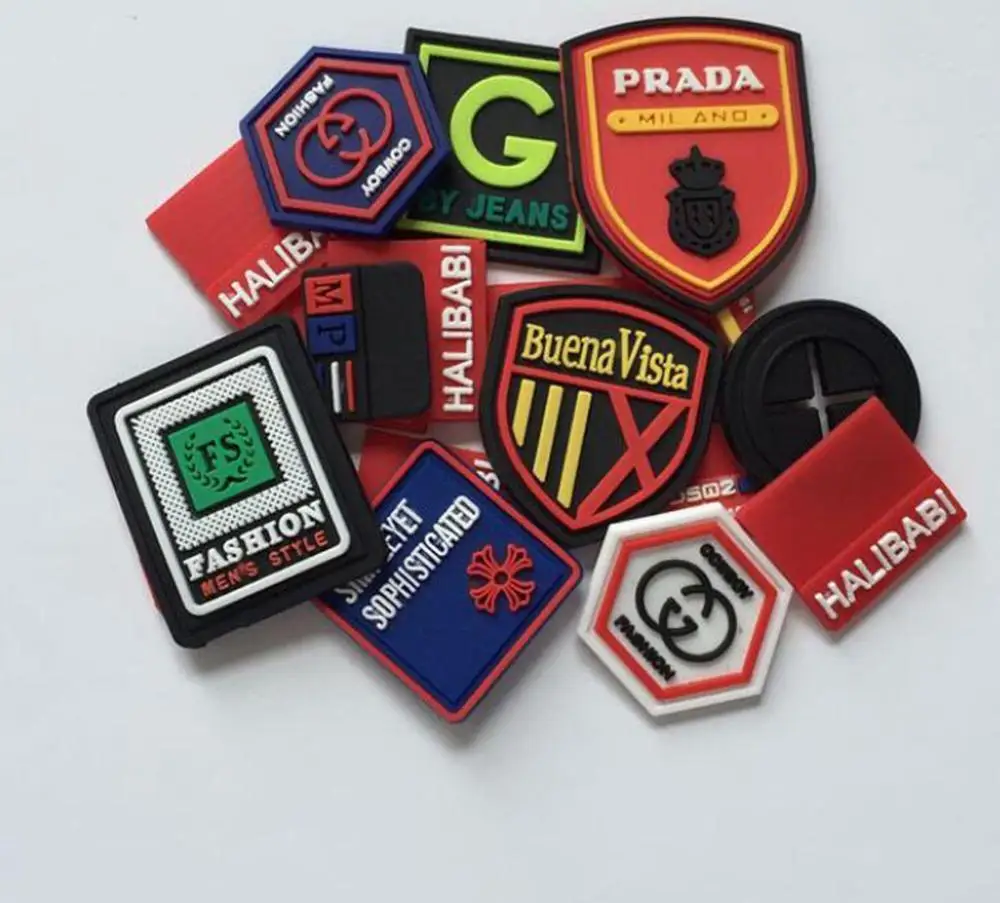 Embroidery Brand Name 3D Patch Sew On School Logo Embroidery Patch