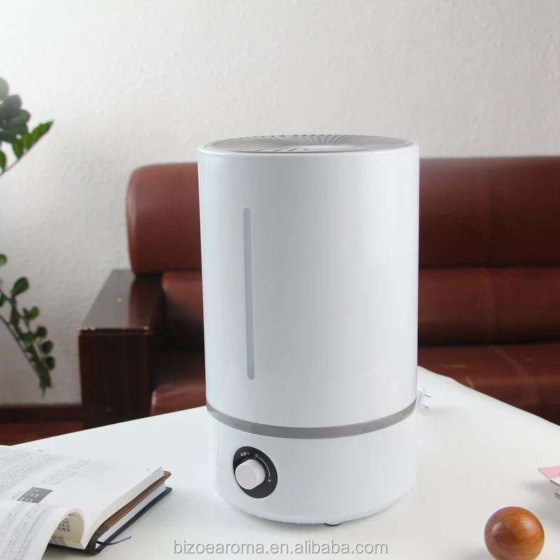 Top filling water PP material 6L cool mist ultrasonic humidifier