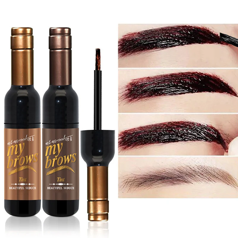 Private label eyebrow tattoo Eyebrow gel peel off eyebrow tint