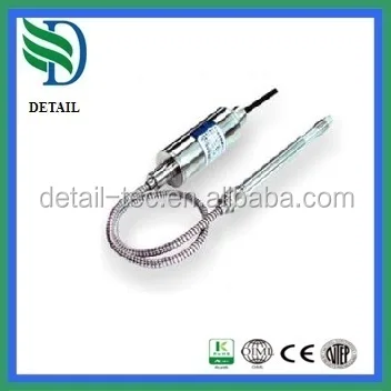 High temperature melt pressure sensor, transducer