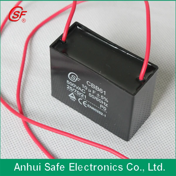 двигателя вентилятора конденсатора 450v 1uf cbb61