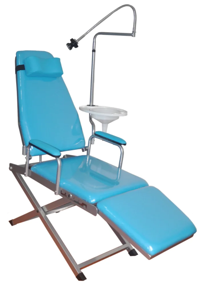 
Luxury dental chair portable mobile folding dental unitchair with Rechargeable LED Light MSLDU22 