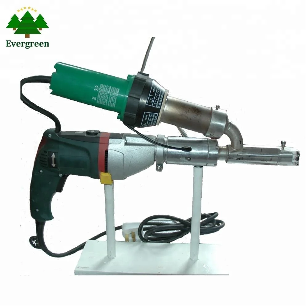 Plastic extruder extrusion welder geomembrane welding machine
