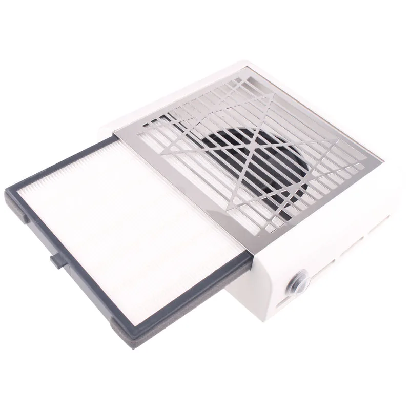 2018 New Design Japan Nail Cleaner Table Extractor  Strong Power 40W Vacuum Cleaning Nail Dust Collector